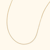Curb Chain ketting van goudkleurig messing – tijdloze gold plated ketting van Josephina Jewelry