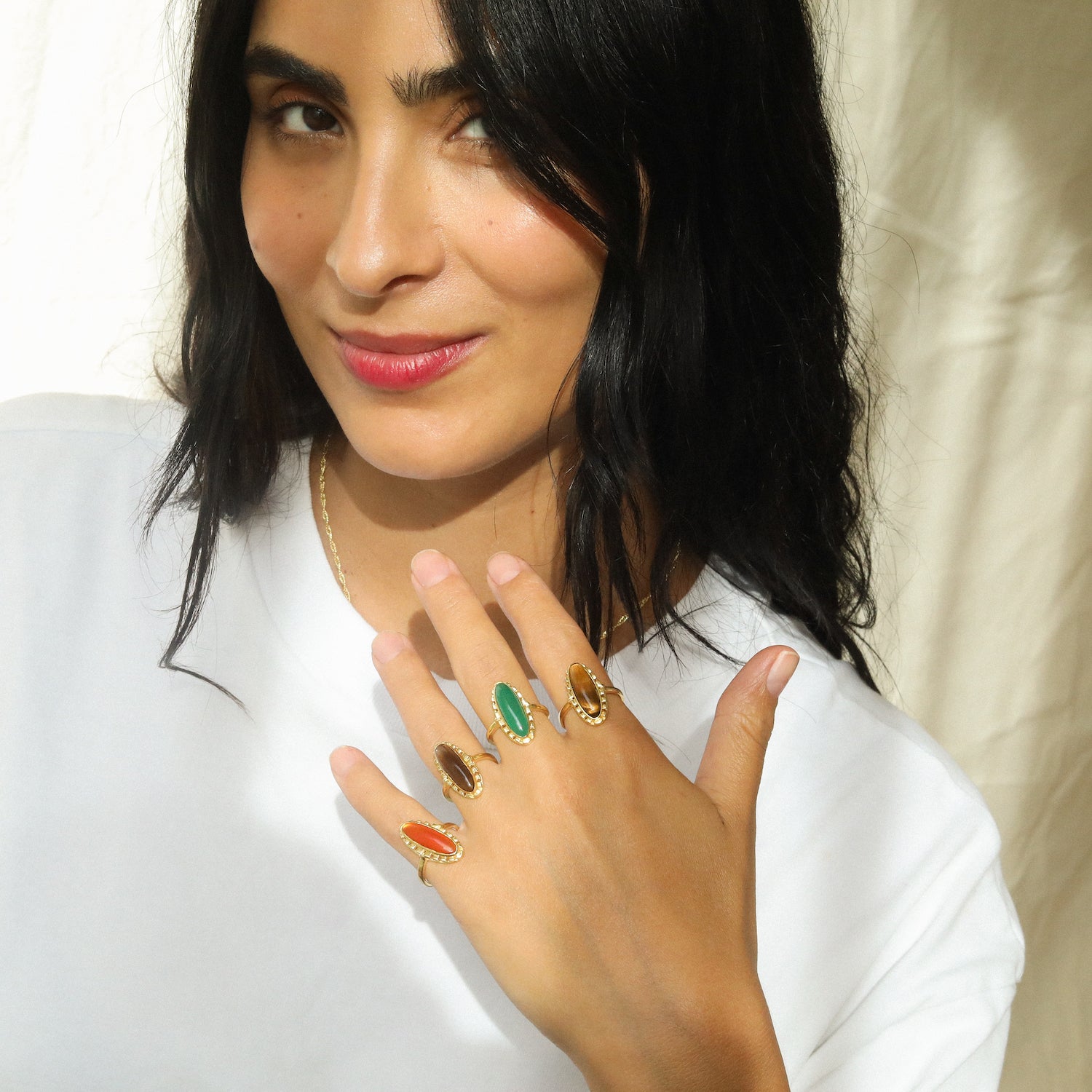 Vic Tiger's Eye ring